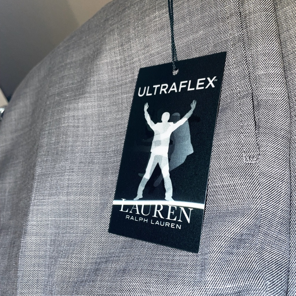 Men’s Ralph Lauren Light Gray Suit NWT